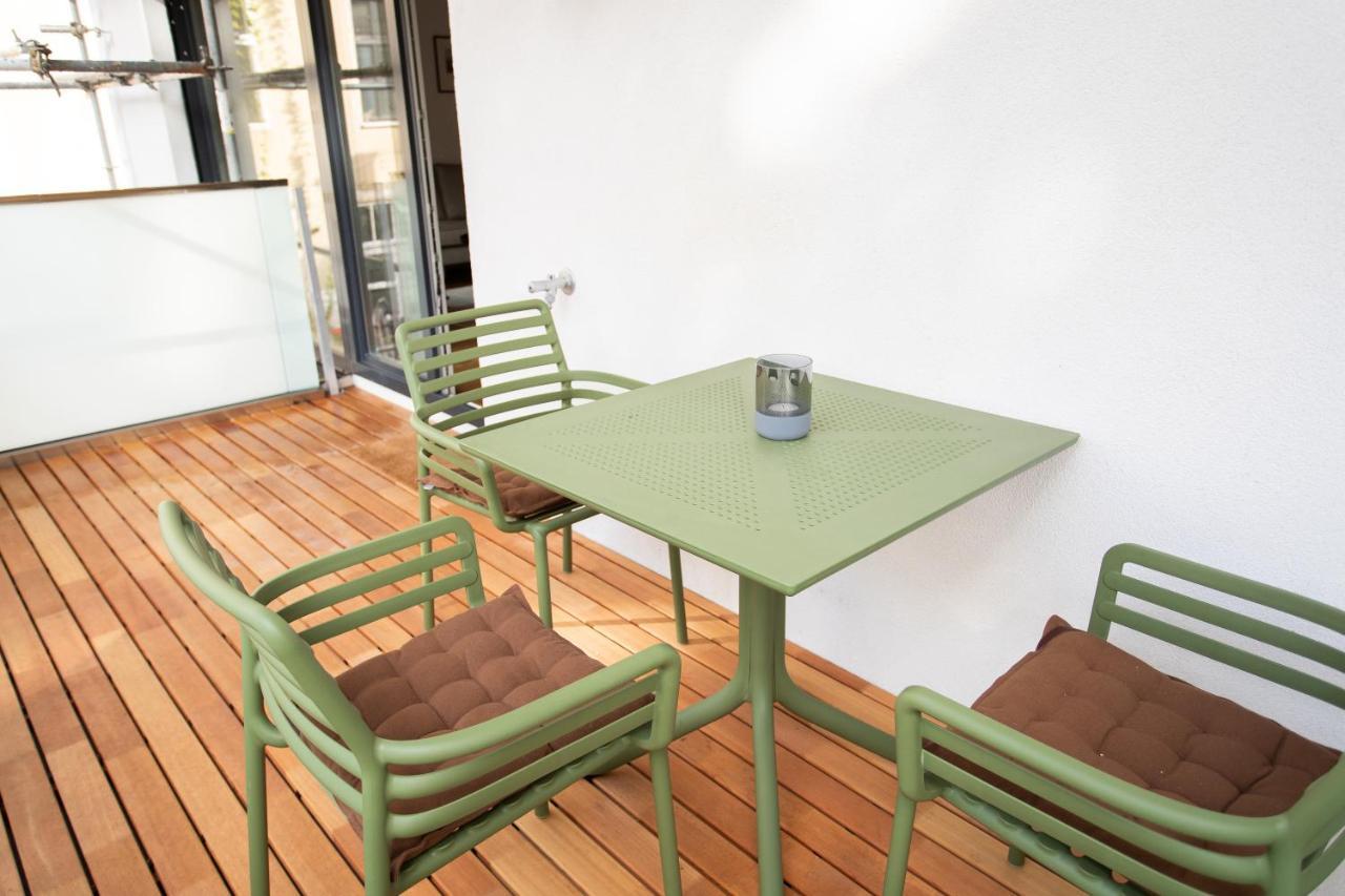 Stilvolle Wohnung Mit Ruhig Gelegenem Balkon Vídeň Exteriér fotografie