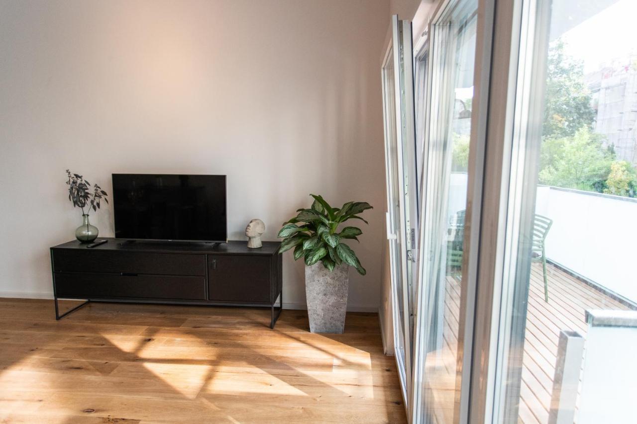 Stilvolle Wohnung Mit Ruhig Gelegenem Balkon Vídeň Exteriér fotografie